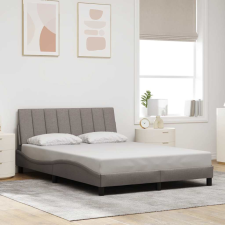 vidaXL tópszínű szövet ágykeret matrac nélkül 140 x 200 cm ágy és ágykellék