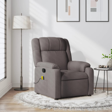 vidaXL tópszínű szövet dönthető masszázsfotel masszázsfotel