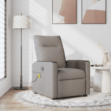 vidaXL tópszínű szövet dönthető masszázsfotel masszázsfotel