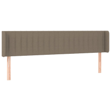 vidaXL tópszínű szövet fejtámla 203x16x78/88 cm (3119032) ágy és ágykellék