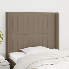 vidaXL tópszínű szövet fejtámla szárnyakkal 103x16x118/128 cm ágy és ágykellék