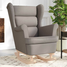 vidaXL tópszínű szövet hintaszék 74 x 90 x 102 cm bútor
