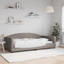 vidaXL tópszínű szövet kanapéágy 100 x 200 cm bútor