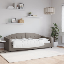 vidaXL tópszínű szövet kanapéágy 80 x 200 cm bútor