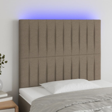 vidaXL tópszínű szövet LED-es fejtámla 100x5x118/128 cm ágy és ágykellék