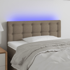 vidaXL tópszínű szövet LED-es fejtámla 100x5x78/88 cm ágy és ágykellék