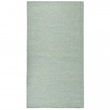 vidaXL türkizkék lapos szövésű kültéri szőnyeg 140 x 200 cm lakástextília