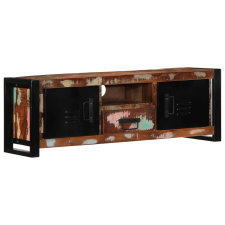 vidaXL TV szekrény 100x30x35 cm tömörfa, újrahasznosított fa bútor