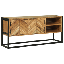 vidaXL TV szekrény 110x30x50 cm Tömör akácfa (374111) bútor