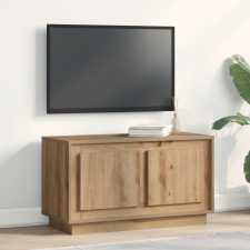 vidaXL TV Szekrény Artisan Tölgy 80x35x45 cm Mérnöki Fa bútor