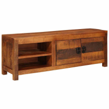 vidaXL TV szekrény Barna 110 x 30 x 40 cm tömör mangófa bútor