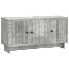 vidaXL TV szekrény Betonszürke 99 x 34,5 x 50 cm Szerelt Fa bútor