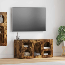 vidaXL TV szekrény Füstölt tölgy 80 x 35 x 40 cm Faanyag bútor