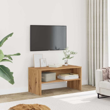 vidaXL TV szekrény kézműves tölgy 80x40x40 cm műszaki fa bútor