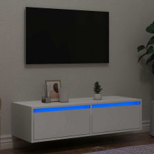 vidaXL TV szekrény LED világítással fehér 100X35,5x25 cm bútor
