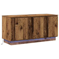 vidaXL TV Szekrény Régi Fa 100x38x49 cm Szerelt Fa (869672) bútor