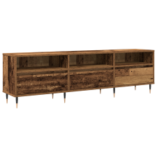 vidaXL TV Szekrény Régi Fa 150x30x44.5 cm Mérnöki Fa (869073) bútor