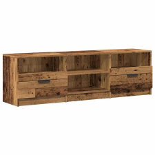 vidaXL TV szekrény Régi fa 150x33,5x45 cm Gépelt fa (856852) bútor