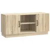 vidaXL TV szekrény Sonoma Tölgy 102 x 34,5 x 47 cm Szerelt Fa