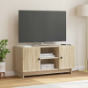 vidaXL TV szekrény Sonoma tölgy 102 x 34,5 x 50 cm Faanyag