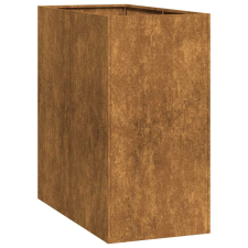 vidaXL ültető rozsdás 40x80x80 cm időjárásálló acélból (860779) kerti tárolás
