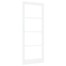 vidaXL Üveges Beltéri Ajtó "ORKDAL" Fehér 93x232x4 cm (4102708) nyílászáró