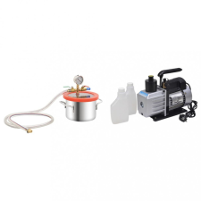 vidaXL vákuumkamra kétfokozatú szivattyúval 3,7 L beépíthető gépek kiegészítői