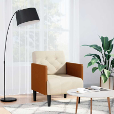 vidaXL Vászon kanapészék karfával 55 cm bútor