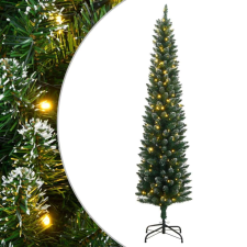 vidaXL vékony műkarácsonyfa 300 LED-del 180 cm műfenyő