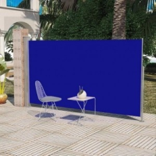 vidaXL Veranda, terasz válaszfal 160 x 300 cm kék fogó