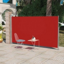 vidaXL Veranda, terasz válaszfal 160 x 300 cm piros fogó