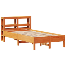 vidaXL viaszbarna tömör fenyőfa ágy matrac nélkül 90 x 190 cm (3306170) ágy és ágykellék
