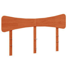 vidaXL viaszbarna tömör fenyőfa fejtámla 150 cm (844776) ágy és ágykellék