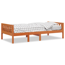 vidaXL viaszbarna tömör fenyőfa gyerekágy matrac nélkül 75 x 190 cm (855035) ágy és ágykellék