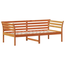 vidaXL viaszbarna tömör fenyőfa kanapéágy 75 x 190 cm (842885) ágy és ágykellék