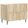 vidaXL vidaXL Éjjeliszekrény Sonoma Tölgy 62 x 34,5 x 49,5 cm Szerelt Fa