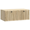 vidaXL vidaXL Fali TV szekrény Sonoma Tölgy 78,5 x 41 x 30 cm Szerelt Fa