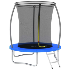 vidaXL vidaXL kerek Trambulin létrával és esőponyvával 183cm #kék trambulin szett