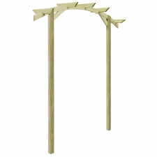 vidaXL vidaXL kerti pergola FSC impregnált fenyőfalécekből 180 x 210 x 40 cm kerti dekoráció