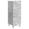 vidaXL vidaXL Széf Betonszürke 34,5 x 33 x 92 cm Szerelt Fa