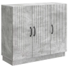 vidaXL vidaXL Széf Betonszürke 89 x 34,5 x 77 cm Szerelt Fa