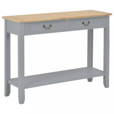 vidaXL vidaXL szürke fa tálalóasztal 110 x 35 x 80 cm bútor