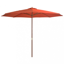 vidaXL vidaXL terrakotta kültéri napernyő farúddal 350 cm kerti bútor