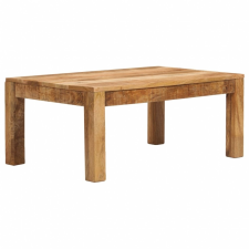 vidaXL vidaXL tömör mangófa dohányzóasztal 100 x 60 x 40 cm bútor