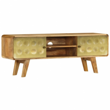 vidaXL vidaXL tömör mangófa TV-szekrény 120 x 30 x 45 cm bútor