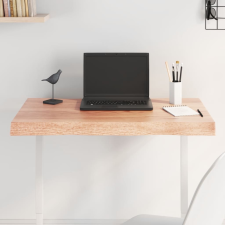 vidaXL világosbarna asztallap 80x40x(2-6) cm kezelt tömör élőszegélyes bútor