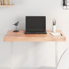 vidaXL világosbarna asztallap 80x40x(2-6) cm kezelt tömör élőszegélyes bútor