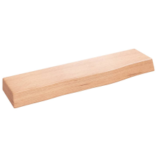 vidaXL világosbarna kezelt tömör tölgyfa fali polc 40x10x4 cm (363621) bútor