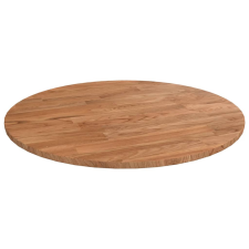 vidaXL világosbarna kezelt tömör tölgyfa kerek asztallap Ø40x1,5 cm bútor