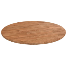 vidaXL világosbarna kezelt tömör tölgyfa kerek asztallap Ø60x1,5 cm bútor